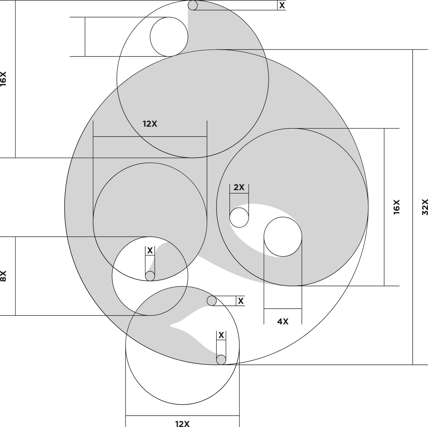 Brand storytelling and visual identity icon